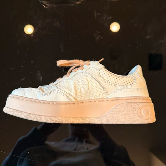 GUCCI GG Embossed Sneaker | SLIGHTLY USED - Picture 11 of 14